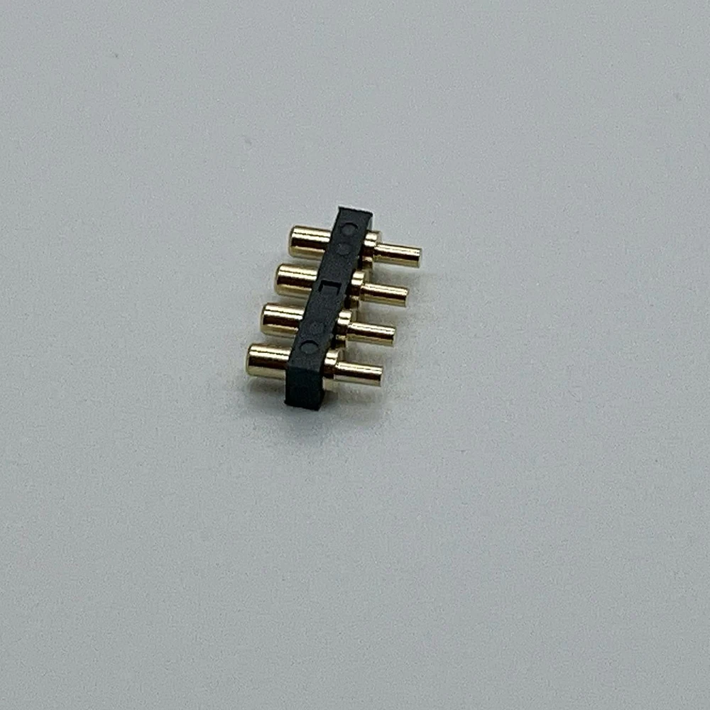1 Stück 2P 3P 4P 2,54 mm Rastermaß Pogo-Pin-Steckverbinder, federbelasteter Prüfstift, SMT DIP Durchsteckmontage, gebogener Typ, Stecker und Buchse, Lade-Pogo-Pin – Detail 15