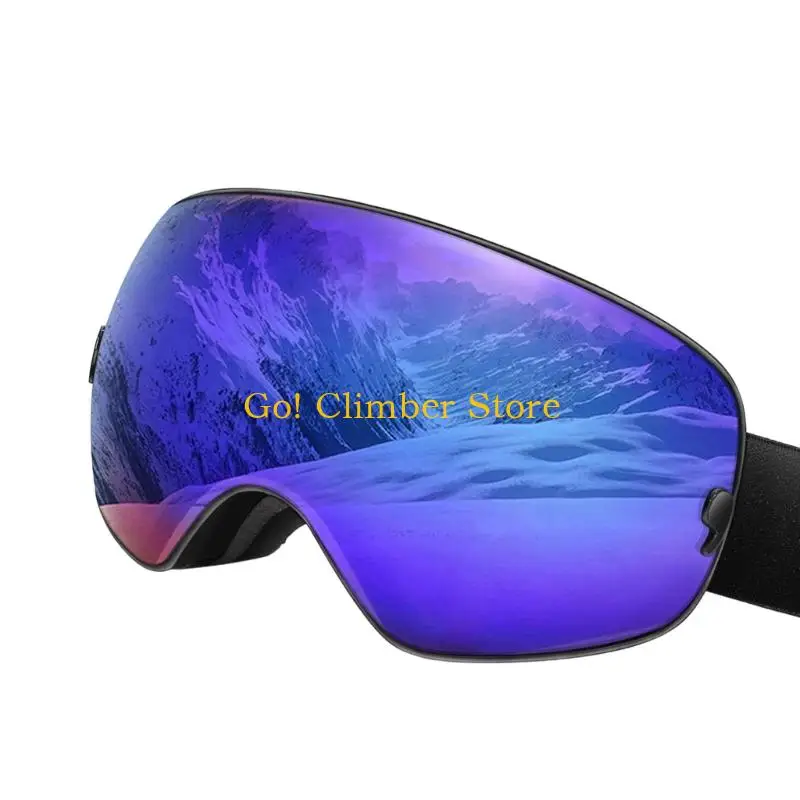 

Q84C Pack Of 1 clear TPU Ski glasses Having Fog Resistant Cover For Different Conditions And Wide View