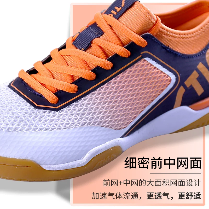 MiaBera-zapatillas de tenis de mesa profesionales para hombre y mujer, zapatos de entrenamiento de tenis, zapatillas de bádminton a juego