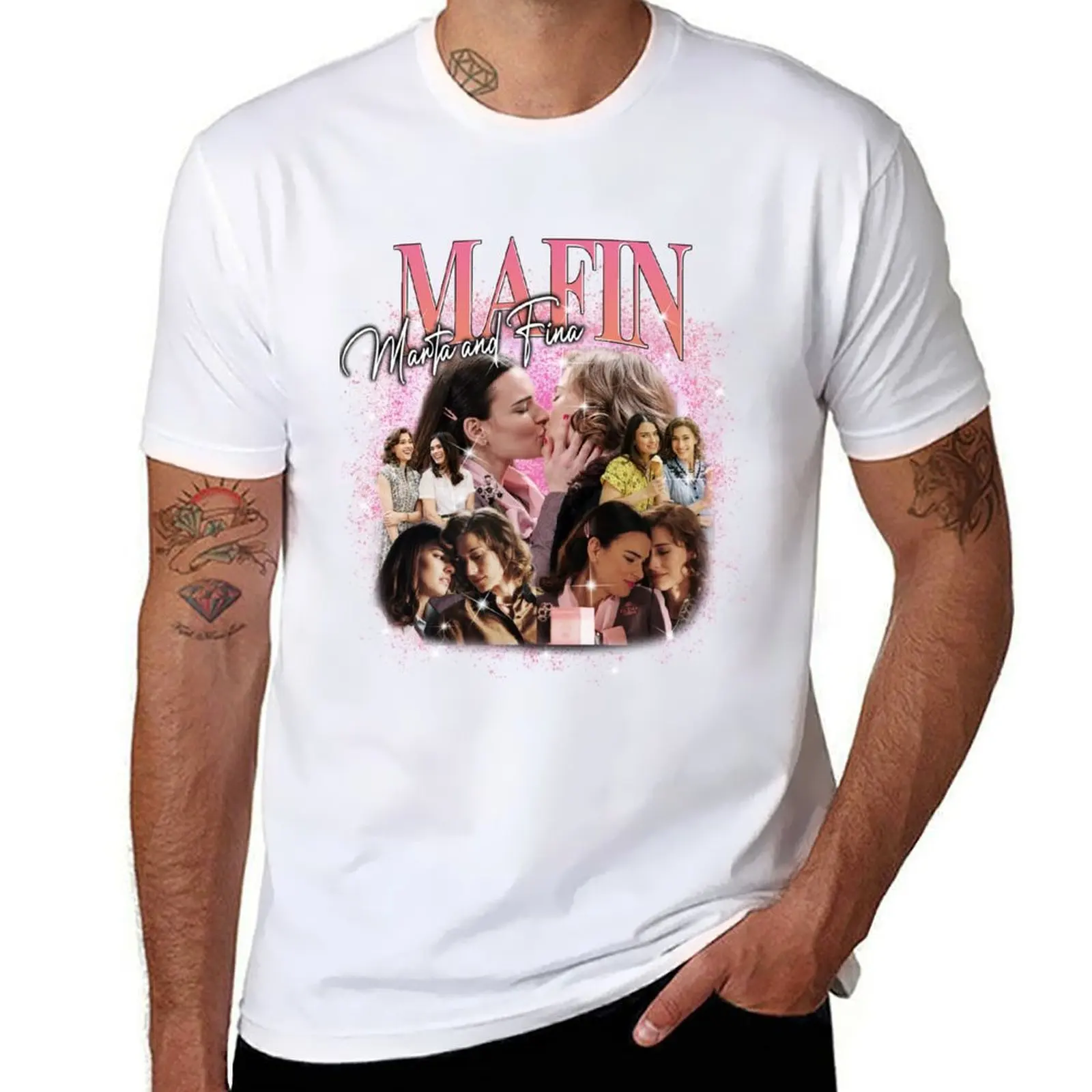 

Marta and Fina - Mafin - Vintage Tee T-Shirt man t shirt summer graphic t shirts for man T-Shirt