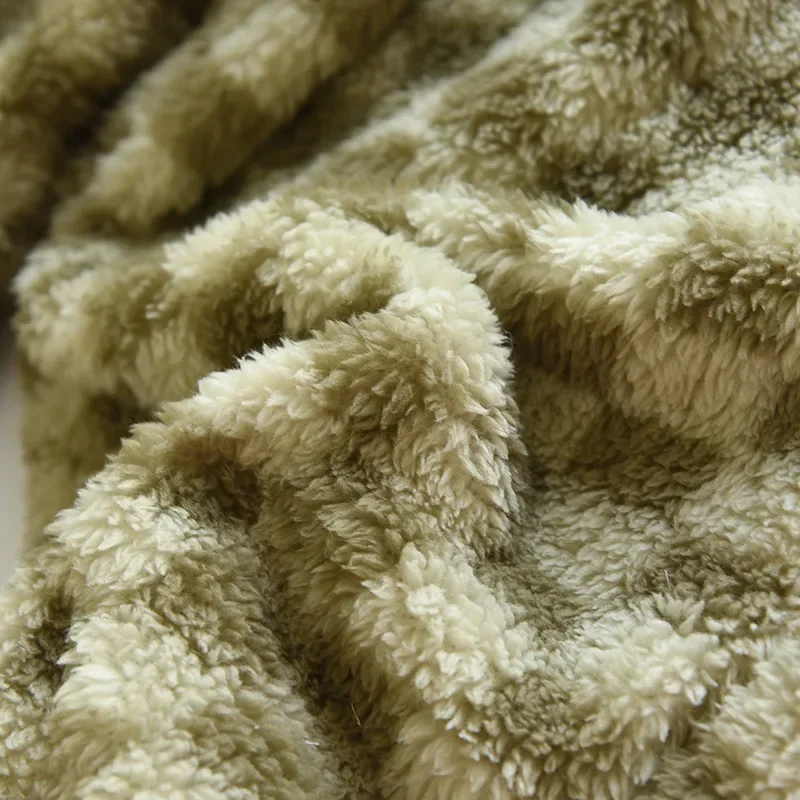 2025 Autumn/Winter New Couple Coral Fleece Sleeping Pants Men's and Women's Plush Thickened Pants Flannel Home Pants Bottoms