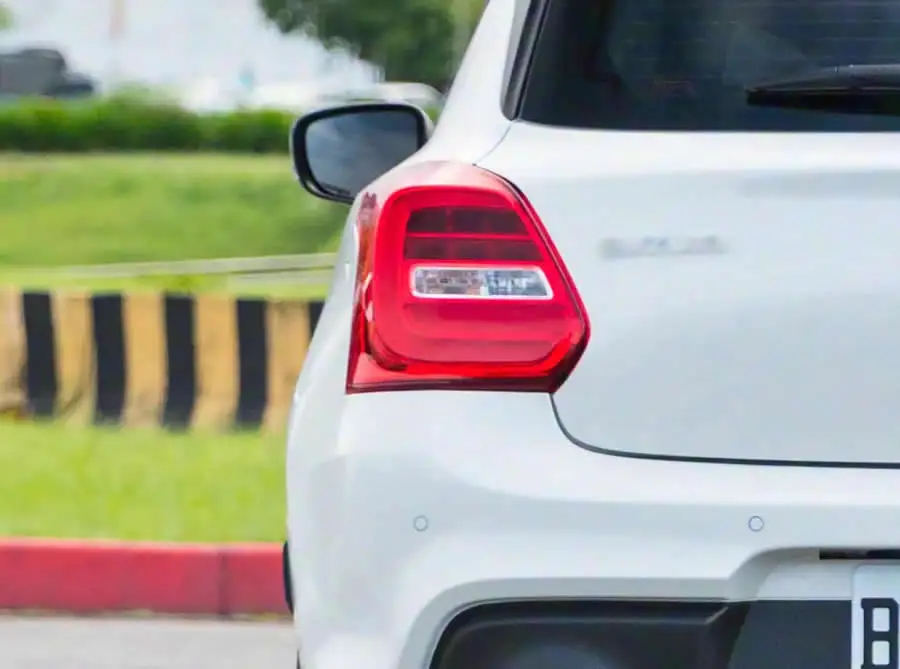 For Suzuki Swift 2018 2019 2020 2021 2022 Car Accessories Tail Lamp Cover Taillamp Housing Brake Lights Mask Plexiglass view 6