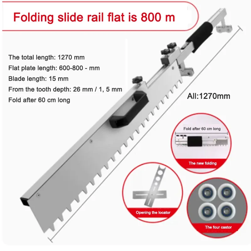 

800MM1000MM Foldable Ceramic Tile Leveling Tool Sand Tile Leveling Auxiliary Tool Site Specific Sand Ruler Artifact