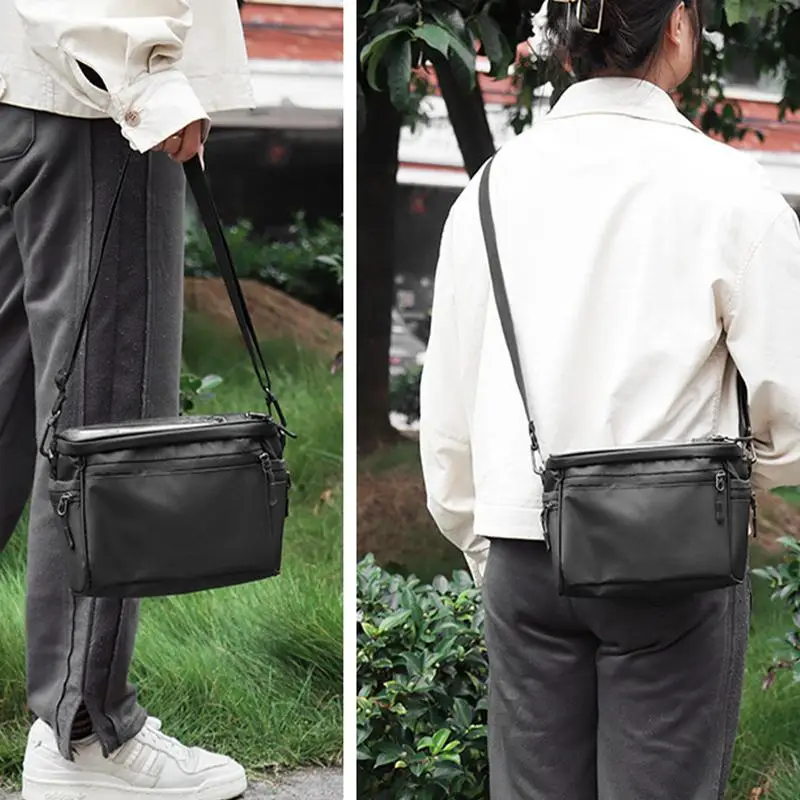 

Handlebar Bags For Bikes Large Capacity Front Handlebar Bikes Bag Scooter Storage Bag Versatile Portable Bikes Tool Bag Frame