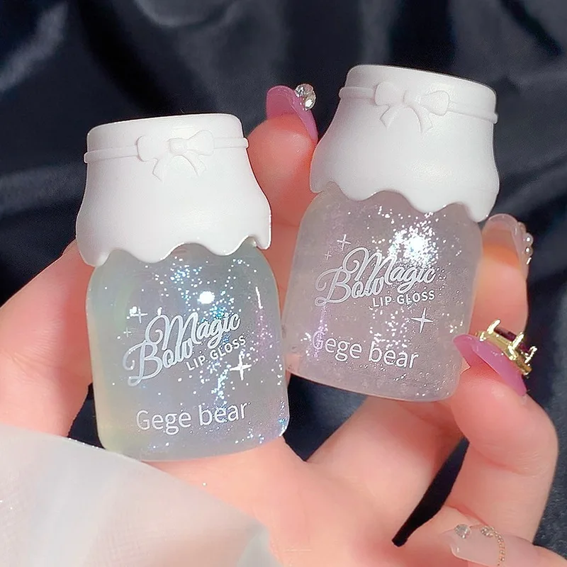 Lucidalabbra Bow Gloss Idratante e Nutriente, che attenua le rughe delle labbra, Olio Labbra in Barattolo