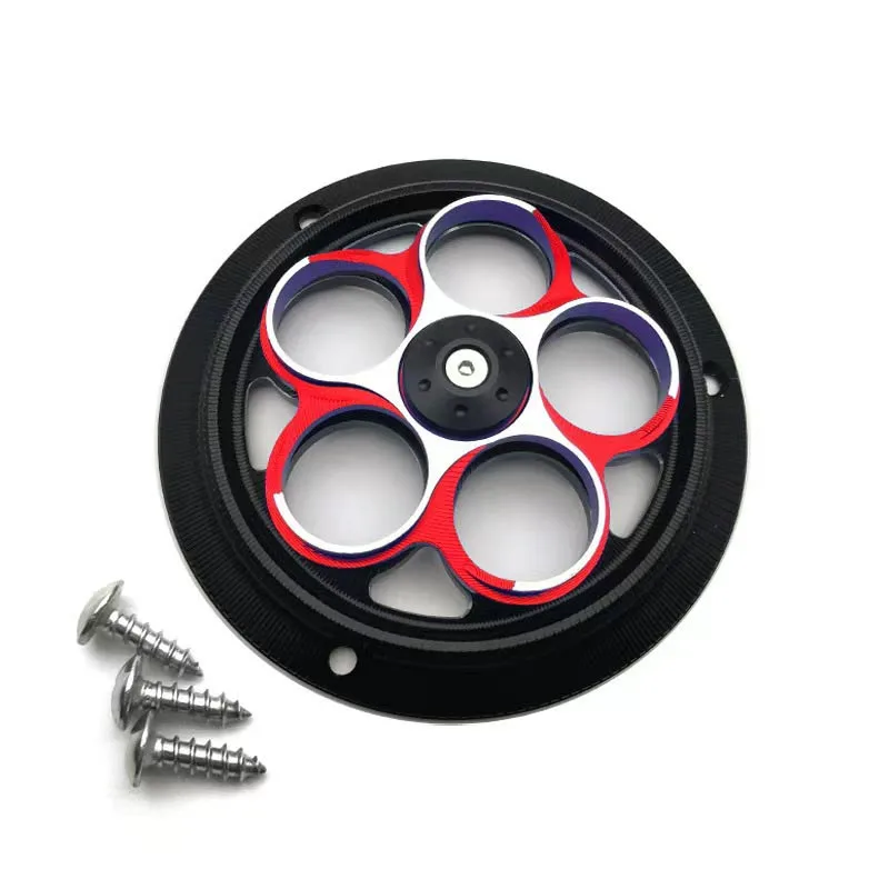 

Fan Cover for vespa Sprint Primavera 150 Rotating Cooling Fan Cover Motorcycle CNC Aluminum Engine Radiator Cover