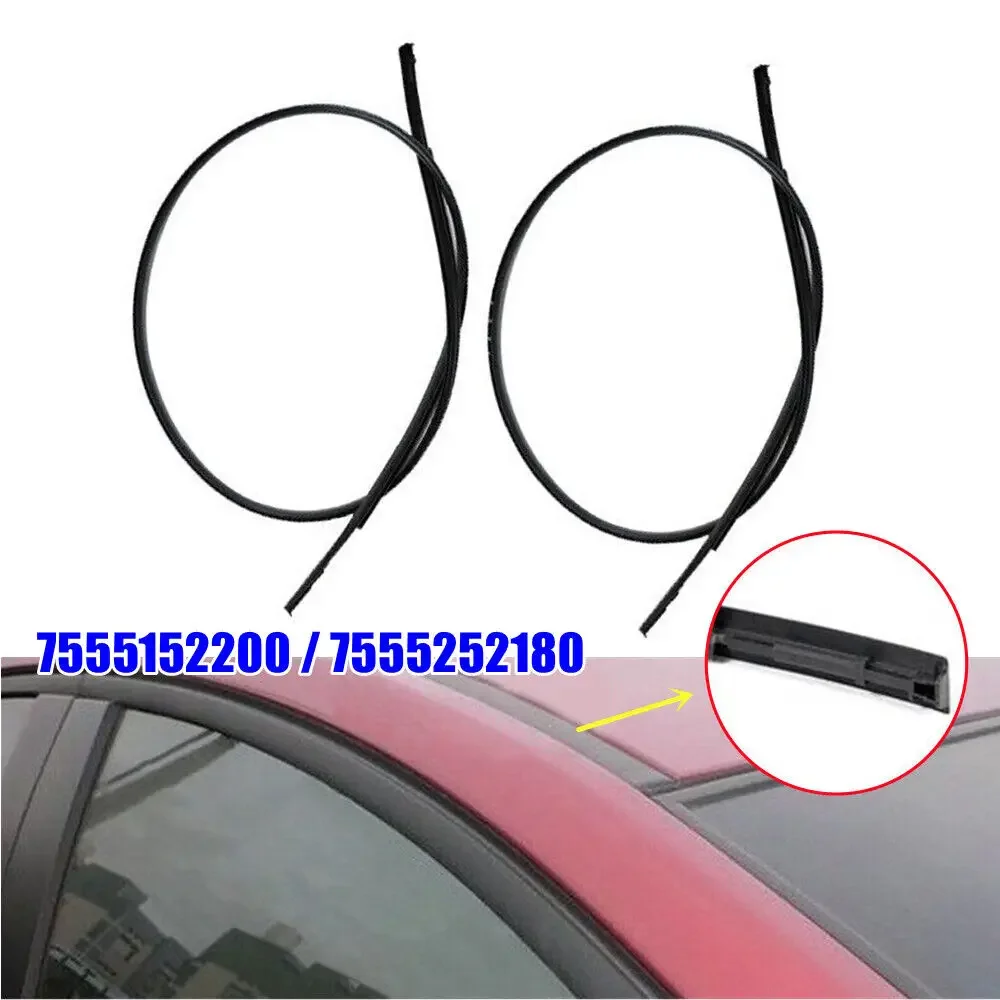 For Toyota Yaris Hatchback 2012-2014 7555152200 7555252180 Pair Left Right Side Car Roof Drip Finish Moulding Seal Strips Trim