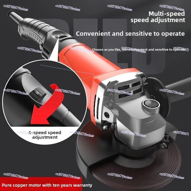 

High-power Angle Grinder, Sander, Grinder, Small Handheld Cutting Machine,All-copperGrinding Wheel Machine