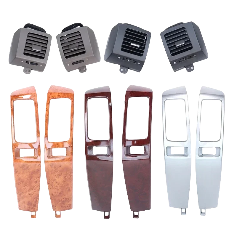 

Для Toyota Land Cruiser Prado LC 120 2004, передняя приборная панель автомобиля, центральная решетка кондиционера, вентиляционные отверстия, внутренняя решетка кондиционера