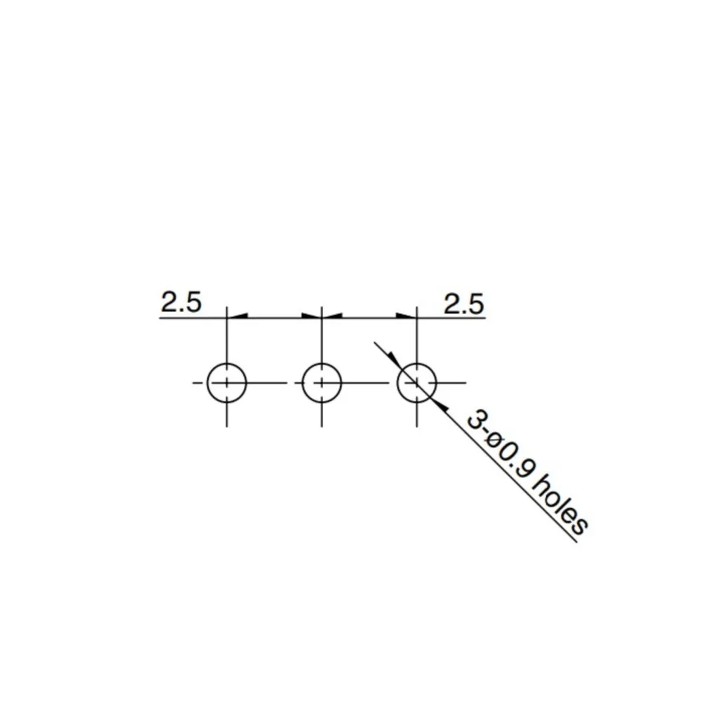 5Pcs Japanese Side Touch Switch Small Button Light Force Long Foot 3 Feet Side Press Button Switch Micro-movement Horizontal
