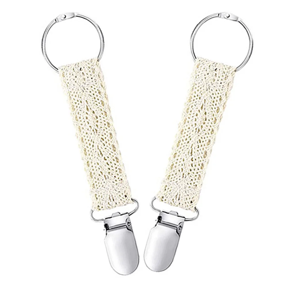 

2pcs Lace Clip For Women Lightweight Travel Hat Clips Versatile Multi-Functional Secure Design Portable Elegant Lace Trim