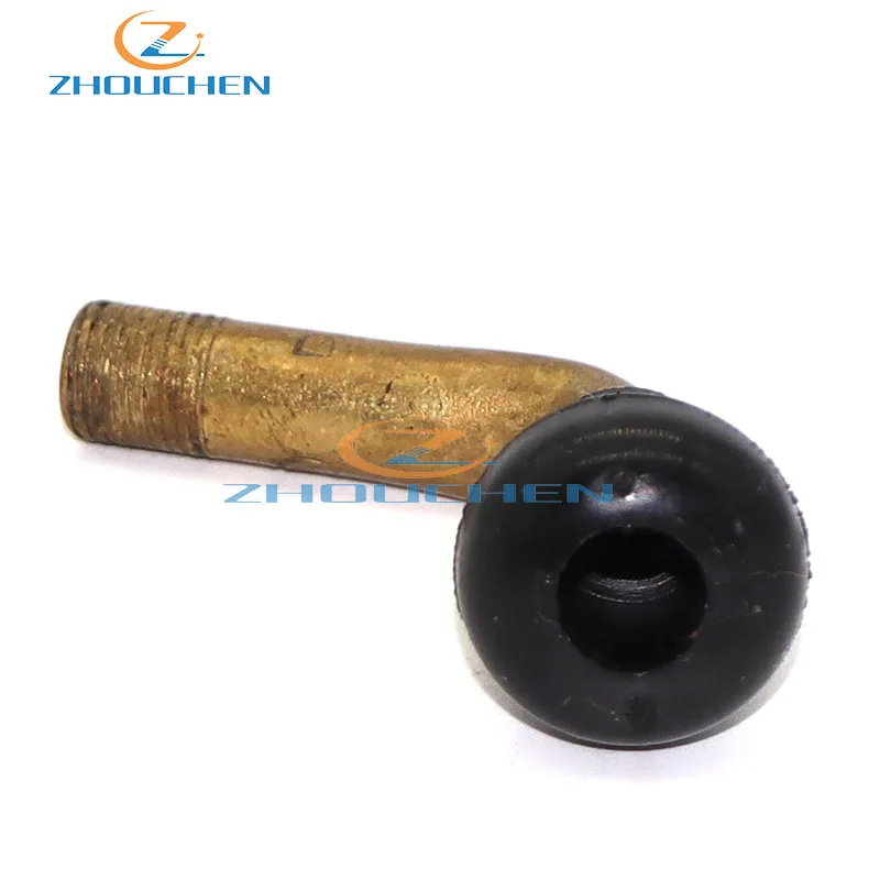 Motorcycle Pedal Modified Car Accessories Tubeless Tire Valve Curve 90 135 Degree Copper Silver Valve for ATV Motorcycle Quad