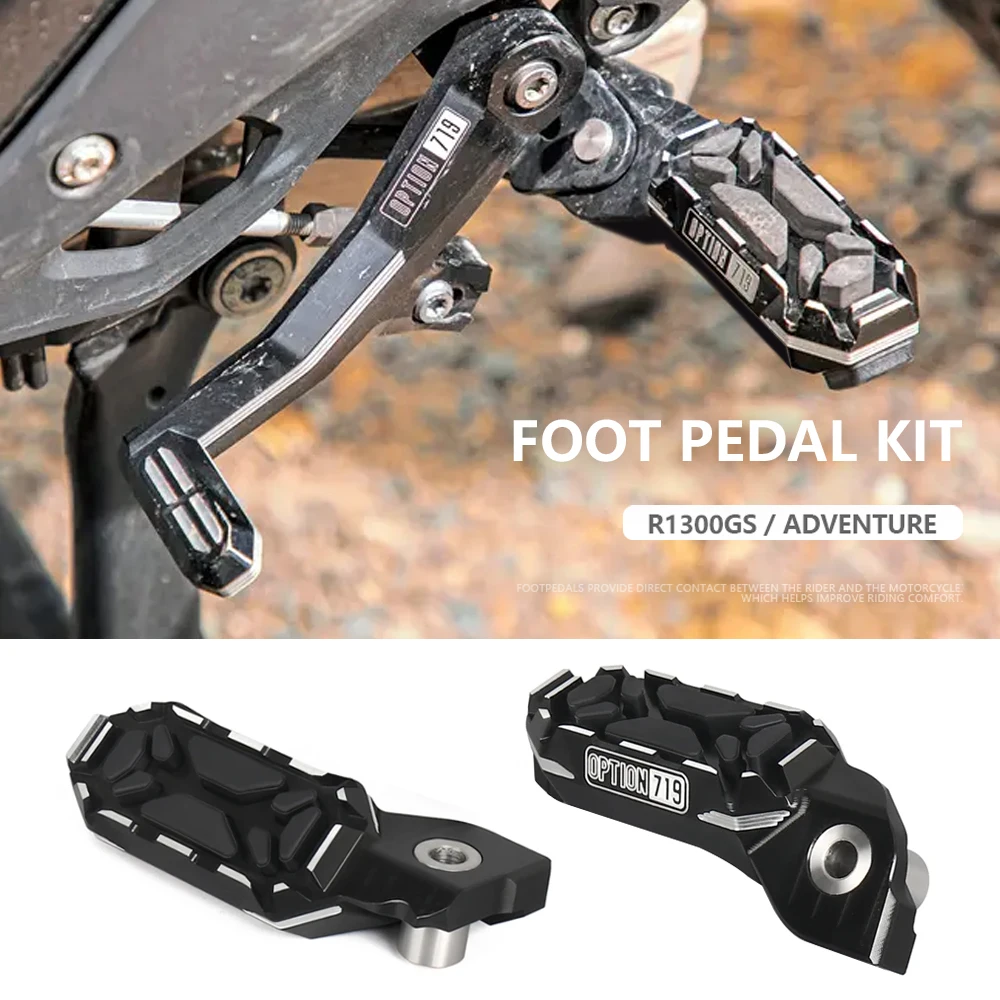 

R1300GS Driver Footrests Foot Rest Foot Pegs Pedal For BMW R 1300 GS Adventure ADV R1300 GS Foot peg 2023 2024 2025 Motorcycle