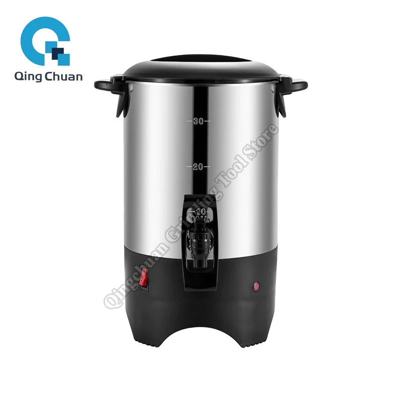 

Electric Hot Water Bucket Stainless Steel Single Layer Insulated Coffee Kettle Spray Extraction Boiler Hot Water Bucket