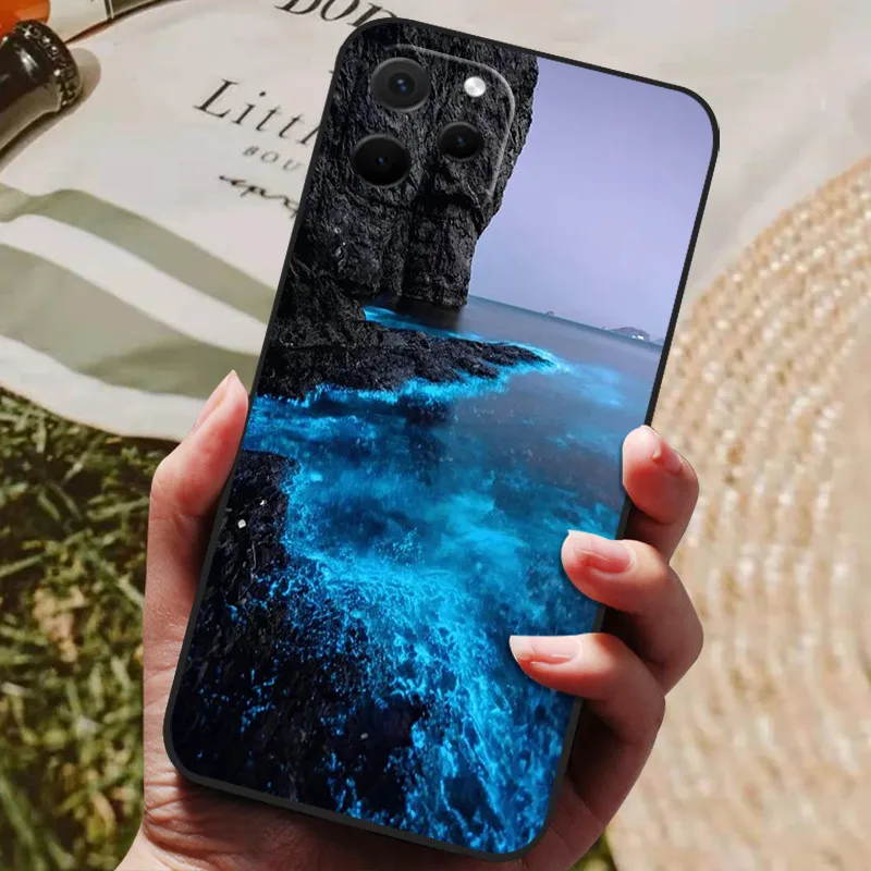 For Huawei nova Y61 Case Soft Silicone Back Case for Huawei nova Y61 Phone Cover nova Y 61 EVE-LX9 EVE-LX3 Black Bumper TPU view 4