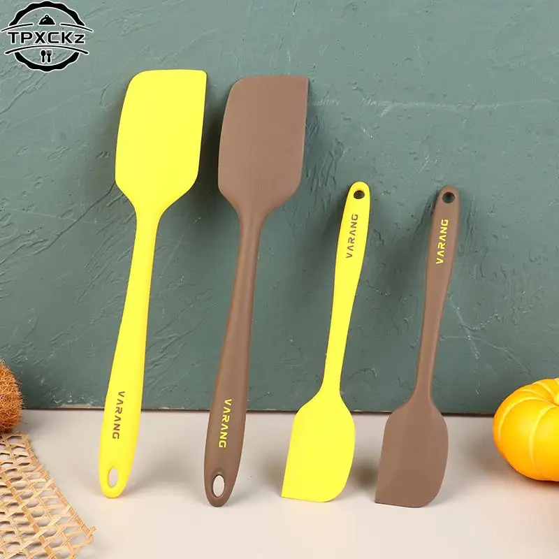 1pc Kitchen Silicone Cream Butter Cake Spatula Scraper Cake Cream Scraper Nonstick Butter Spatula Brush Mixer Cake Baking Tools