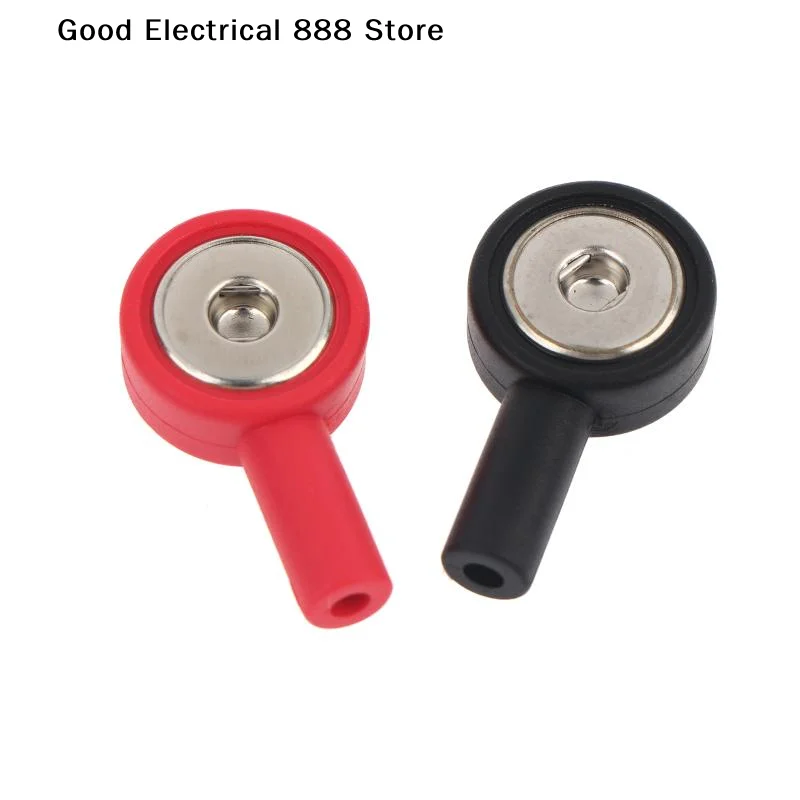 【G】1Pcs TENS Lead Wires Pin To Snap Connect Adapters Therapy Device Electrode Wire 2mm Pin To 4mm Snap Connector
