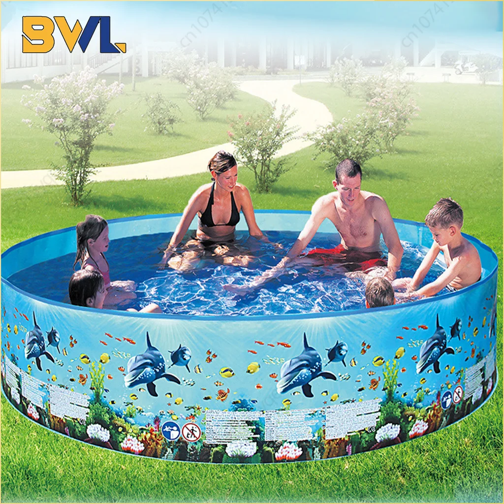 Pet Play Pool Non-Inflatable Collapsible Pool Large Outdoor Family Round Pool Family Pool Pet Products Removable Pools