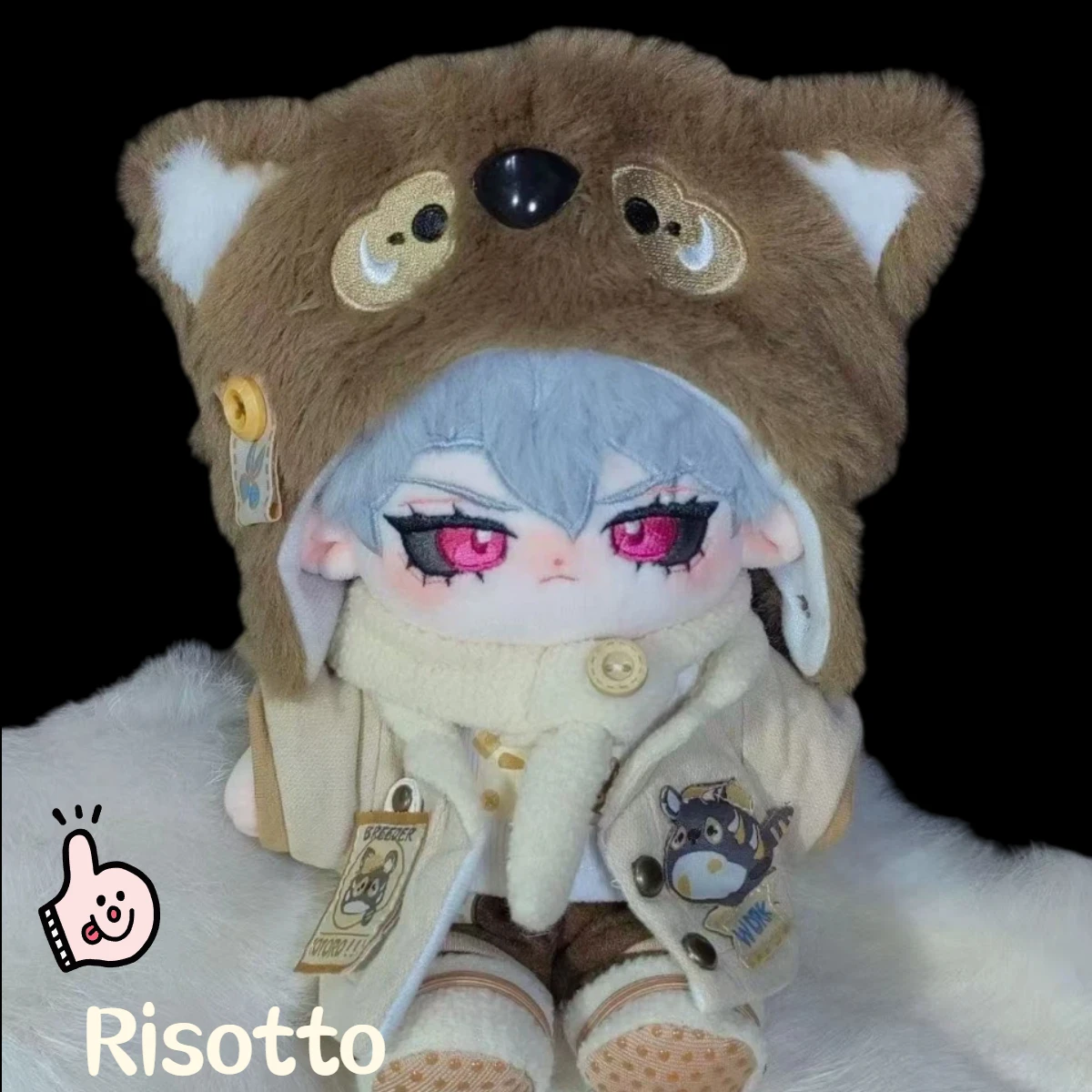 20 センチメートルジョジョの奇妙な冒険リゾットぬいぐるみおもちゃかわいいかわいい属性コスプレソフトボディドレスアップ綿クリスマスギフト