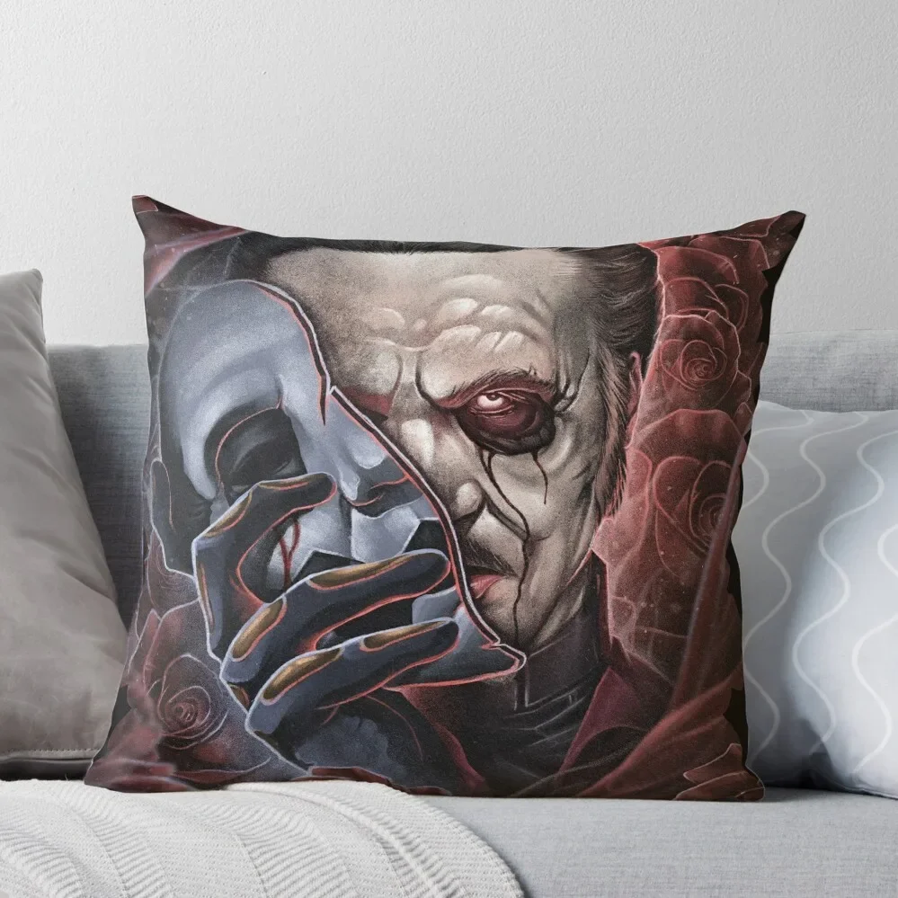 Masquerade - Cardinal Copia Throw Pillow Sofa Decorative Covers luxury decor