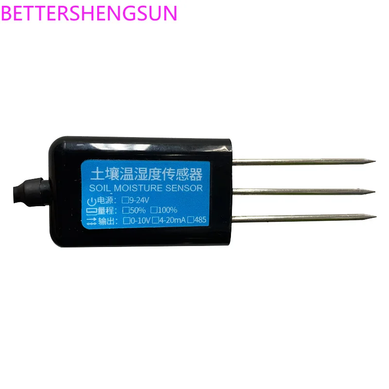 

Soil moisture sensor Electronic temperature and humidity sensor Conductivity of soil moisture with probe 485