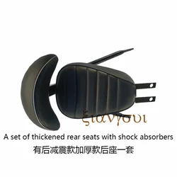 Modified Parts Rear Seat With Backrest Cushion Screw For Citycoco Accessories parts