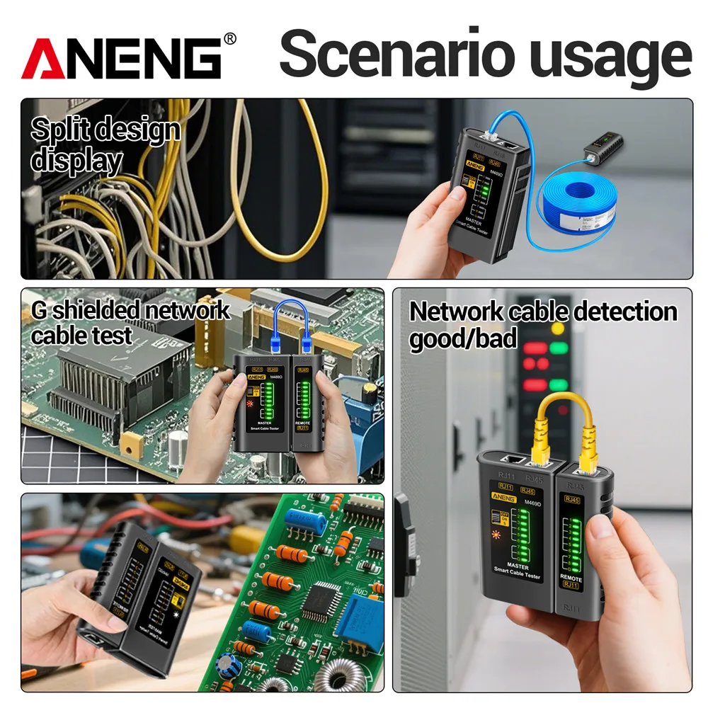 ANENG M469D Cable LAN Tester Image 3