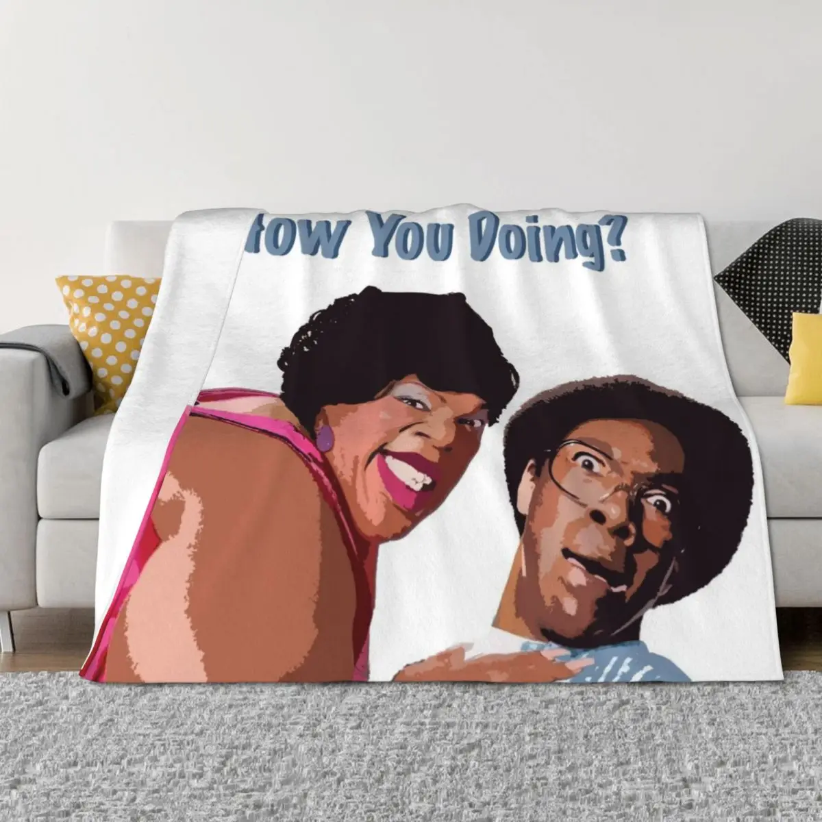 

Norbit - HOW YOU DOING Throw Blanket Thins Sofa Quilt Custom Beautifuls Blankets