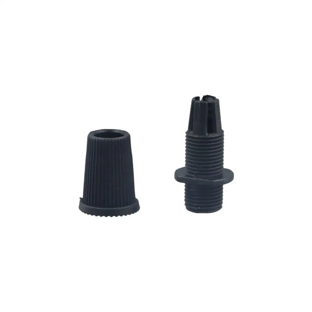 Black Fastening for Pendant Light Threaded Wire Clip Cord Grips Cable Clamp Cable Strain Relief