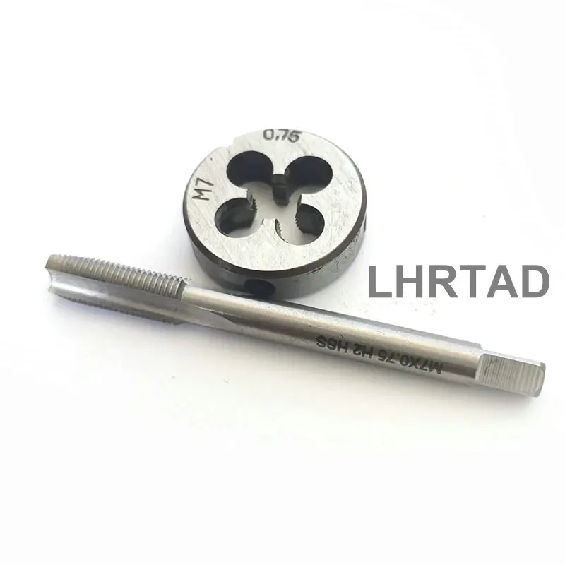 HSS Metric Fine Thread Hand Straight Flute Machine Screw Taps and dies set M6x1.0 M7x1.0 M8x1.25 M9x1.25 M10x1.5 M6 M7 M8 M9 M10