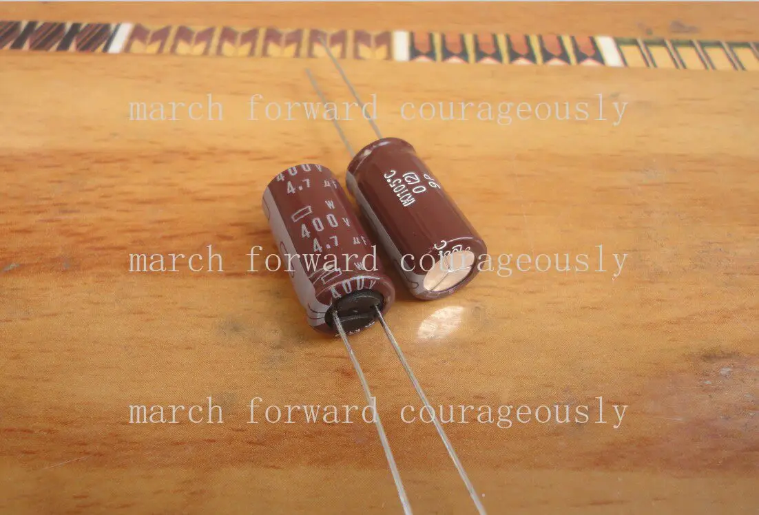 

20pcs 400V 4.7UF W series, 10*20, 105 degrees