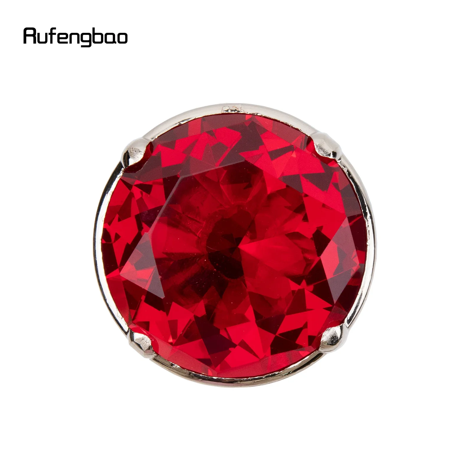 Red Diamond Type White Walking Stick Fashion  Decorative Cane For Halloween For Cosplay And Parties, For Cosplay & Party