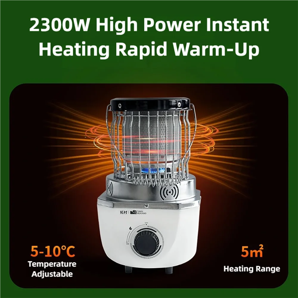 新型ミニガスヒーター&ストーブ、アウトドア用ポータブルカード - Outdoor Camping Gas Heater のレビューと価格