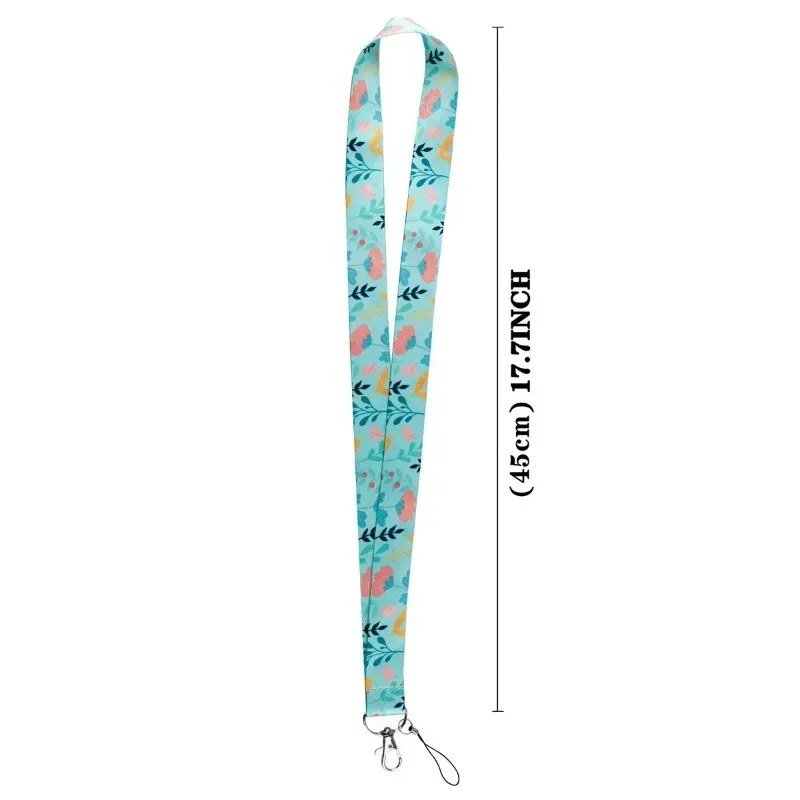 

Брелок с защитой от потери листьев, ремешок-веревка, подвесная веревка на шею для студентов, ключи, телефон, растения, украшения, принадлежности