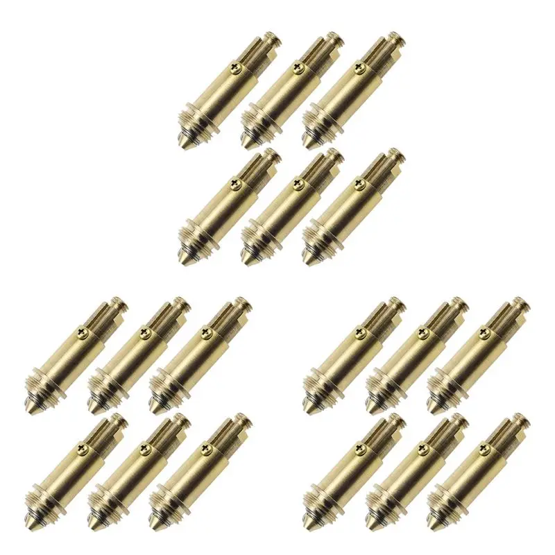 

ABAH-18 PCS Sink Plug Replacement Basin Bath Waste Click Clack Spring Brass Plug Bolt For Kitchen Sink Bath Tub Drain Stopper