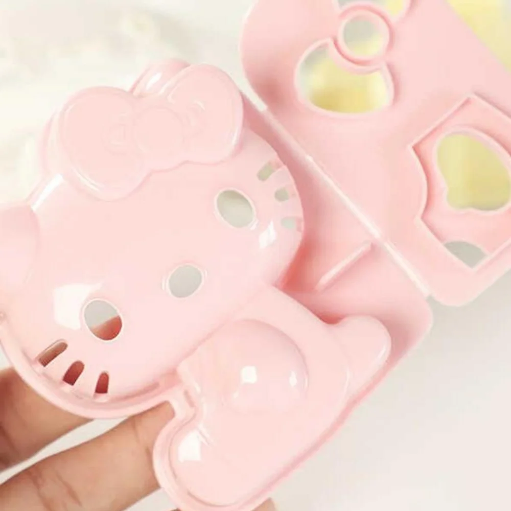 Kawaii مرحبا كيتي سانريو بينتو كرة الأرز قالب الكرتون سينامورول Pompompurin لتقوم بها بنفسك نموذج صندوق المحمولة لوازم المطبخ فتاة هدية
