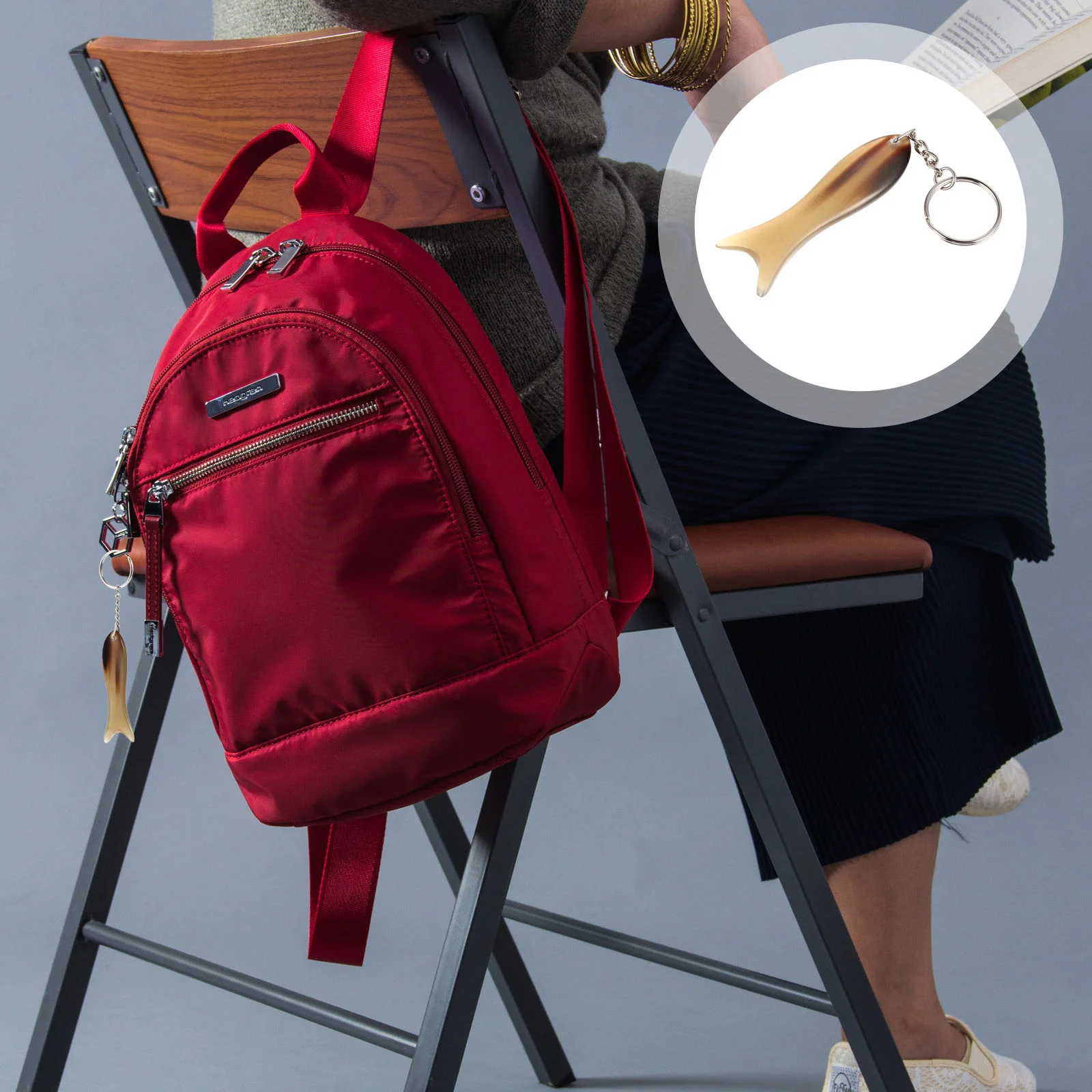 

Scraping Board Keychain Point Massager Portable Guasha Tool Cloth Bat Headband Fish Shape Plate Care Small