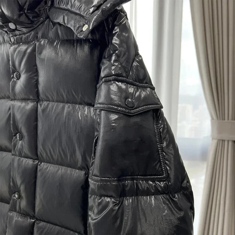 Short Luxury Down Jacket with High-quality White Goose Simple and Versatile Loose Comfortable Casual Jackets