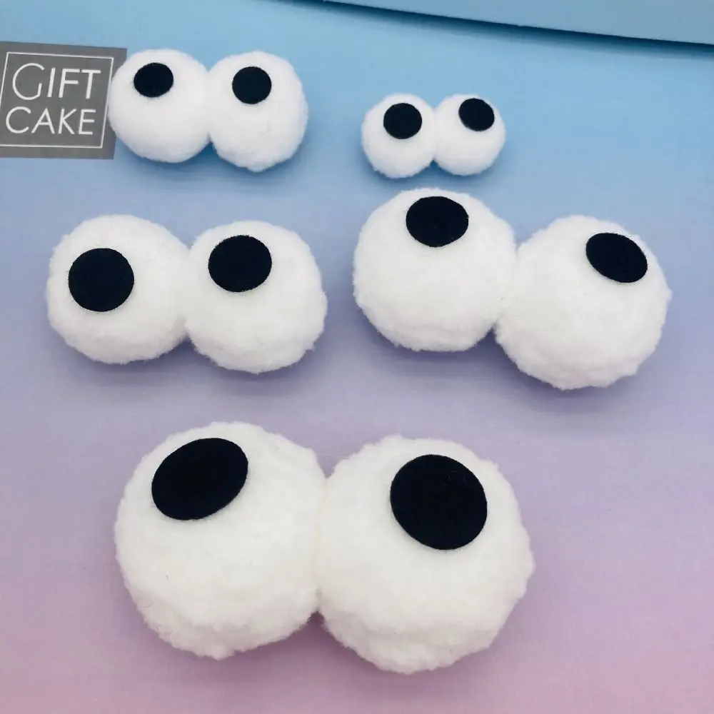 Round Dolls Eyes DIY Plush Doll Access Eyeball Doll Accessories Amigurumi Safety Eyes Cute Mini Jewelry Accessories