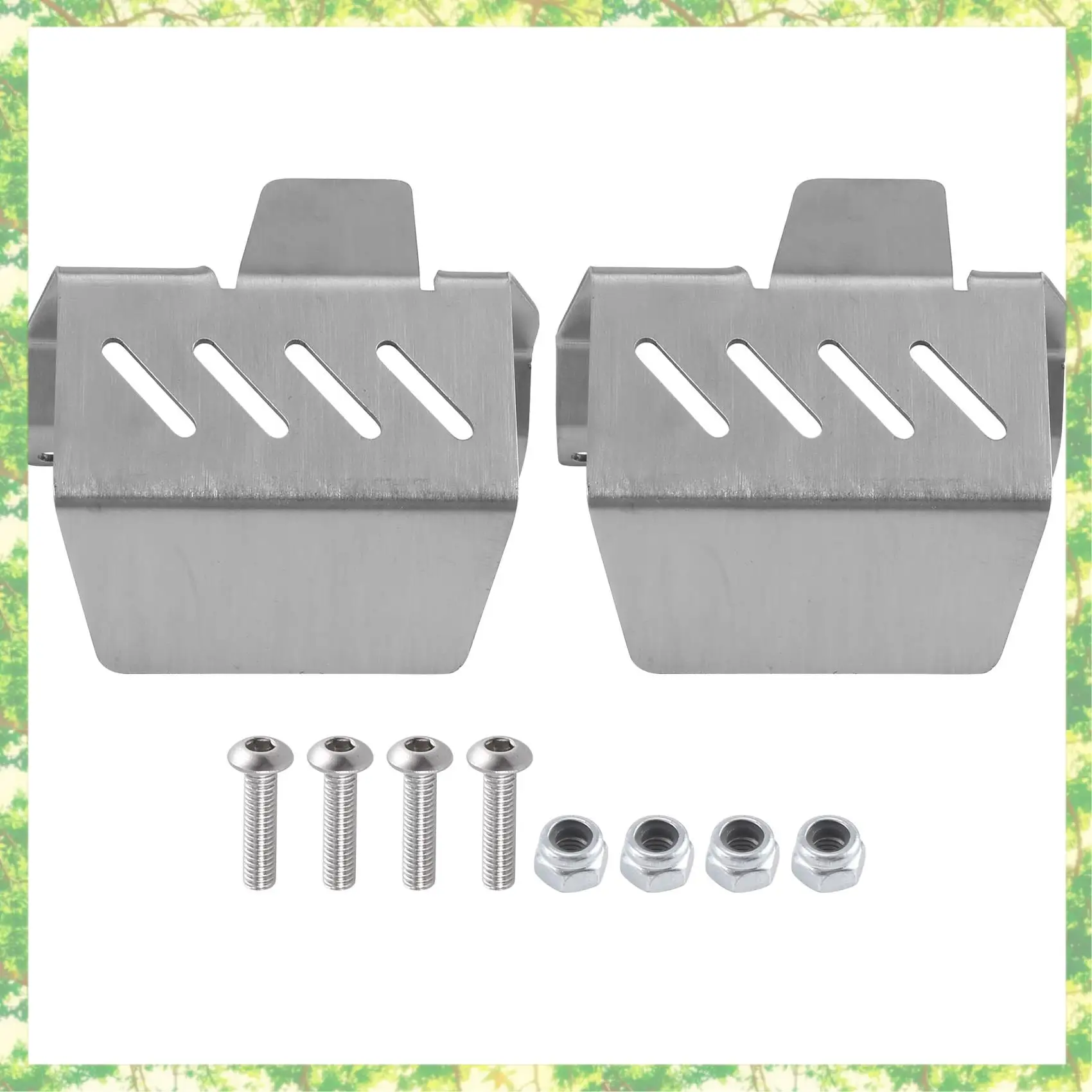 Smart-для Yikong YK4102 YK4103 YK6101 YK4082 YK4083 Металлическая броня передней и задней оси, броня шасси, обновления радиоуправляемого автомобиля, детали из металла