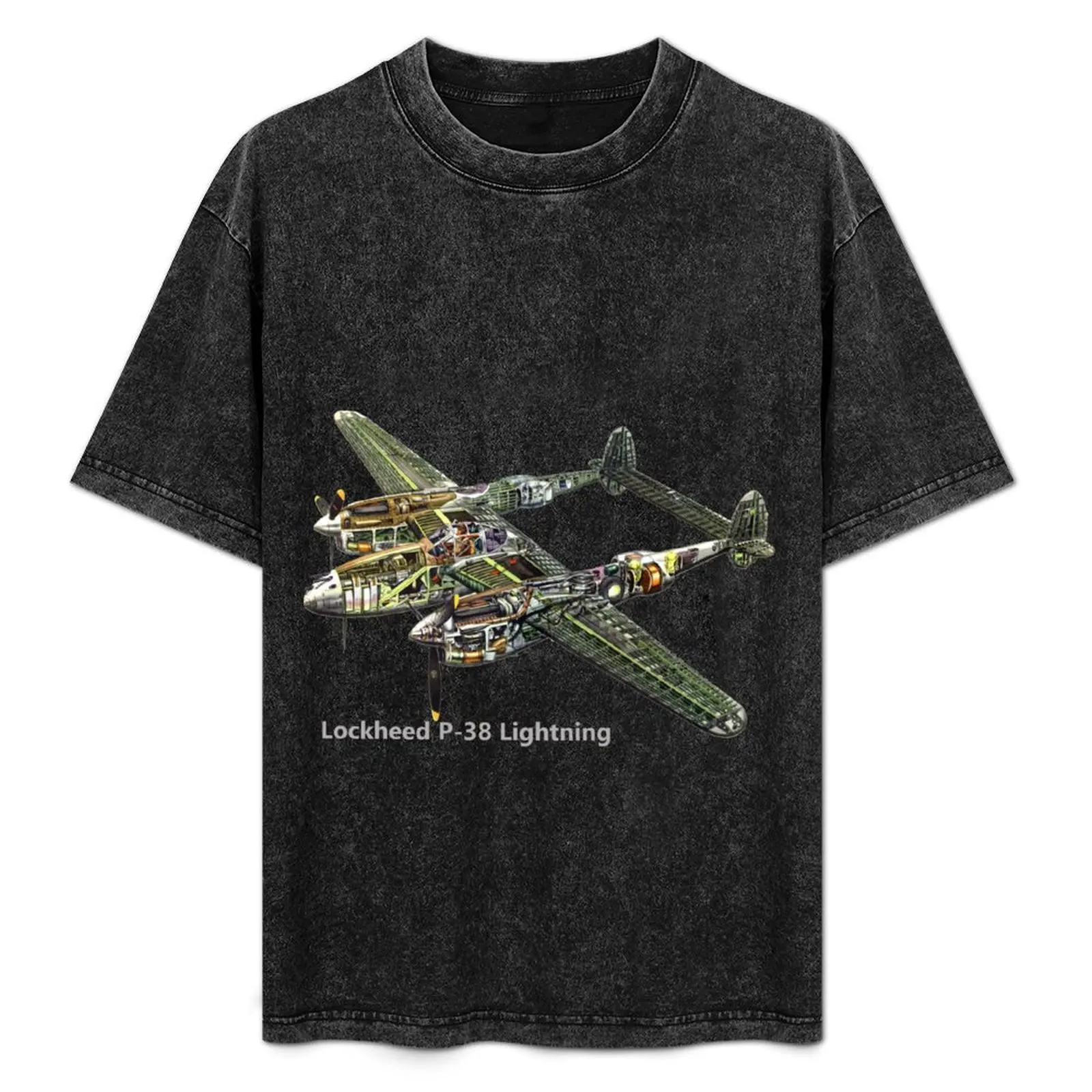 

Рабочая футболка с коротким рукавом P-38 Lightning Cutaway