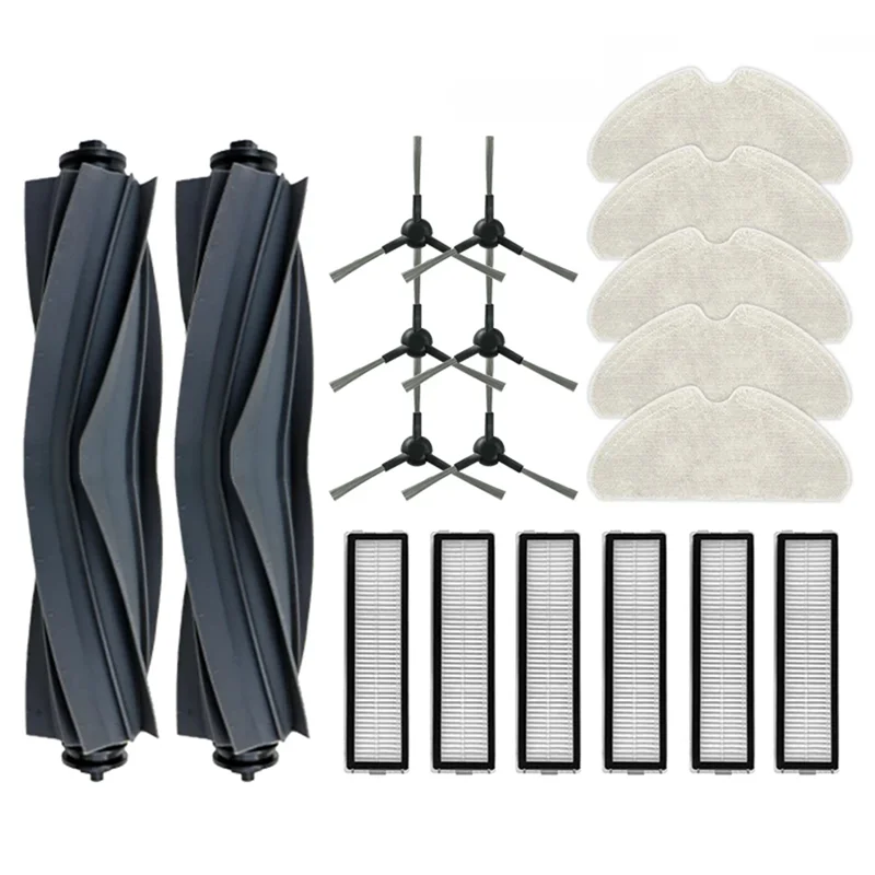 ~ دائم ل Dreame Bot D10s / D10s Pro جهاز آلي لتنظيف الأتربة فرشاة جانبية رئيسية فلتر Hepa ممسحة قطع غيار القماش