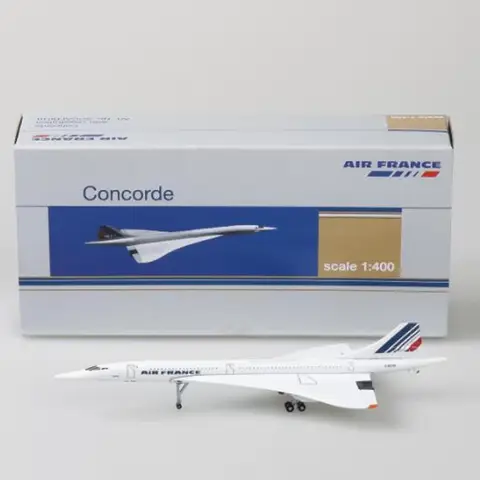 1:400 Concorde Air France British 1976-2003 Flygbolagsmodell i legering, samlarobjekt, leksaksflygplansmodell, samling för barn, barn 10 best sales konkorde - №10