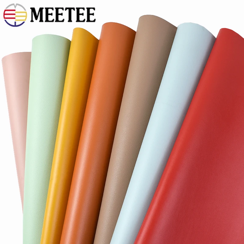 40X137cm 1.8mm Thick Double Sided Color Leather Fabric Table Pad Mouse Pads PVC Artificial Synthetic Leathers Sewing Accessories