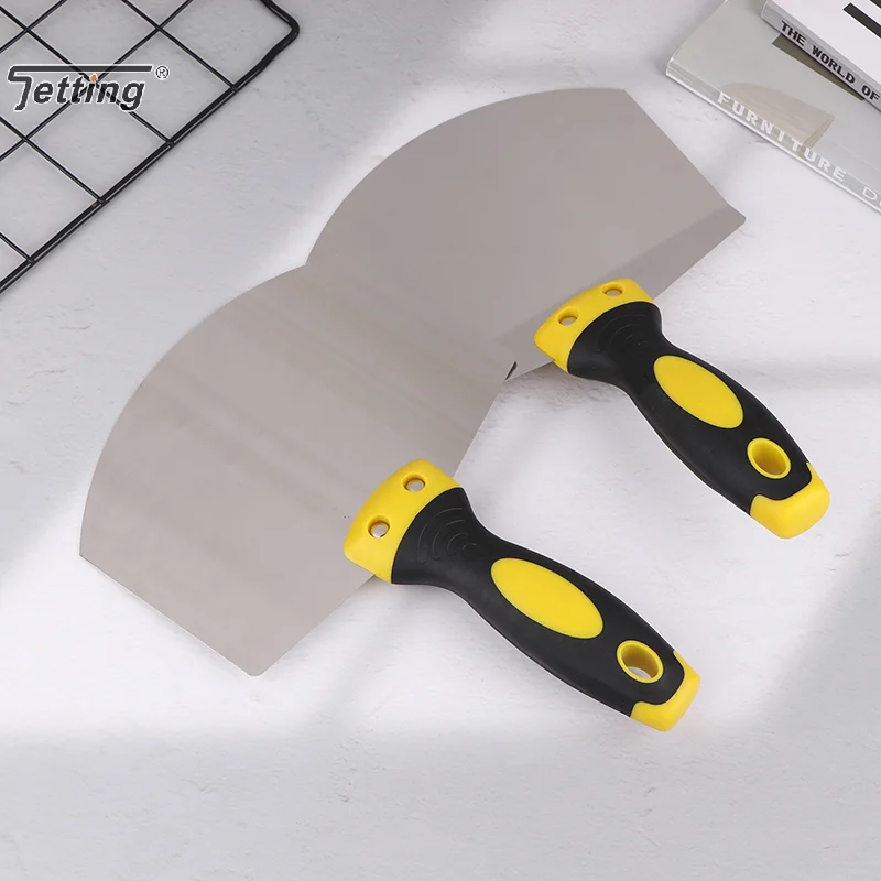 Stainless Steel Putty Knife Wall Shovel Plaster Trowel Ash Shovel Paint Feed Filling Scraper Blade Spatula Construction Tools