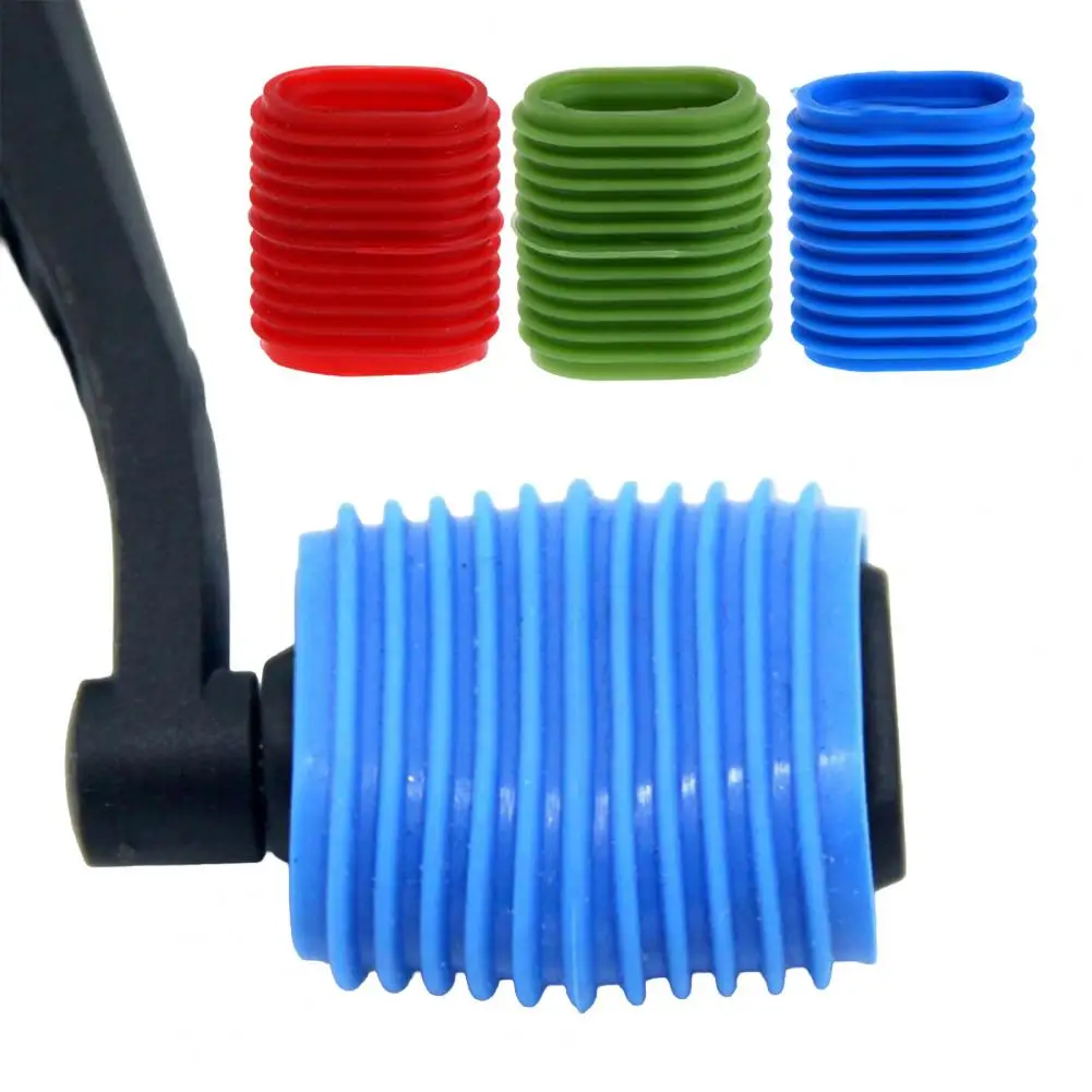 Durable Fishing Reel Handle Grip, Soft Rubber Baitcaster Knob Cover, Non-Slip Casting Spinning Protective Sleeve