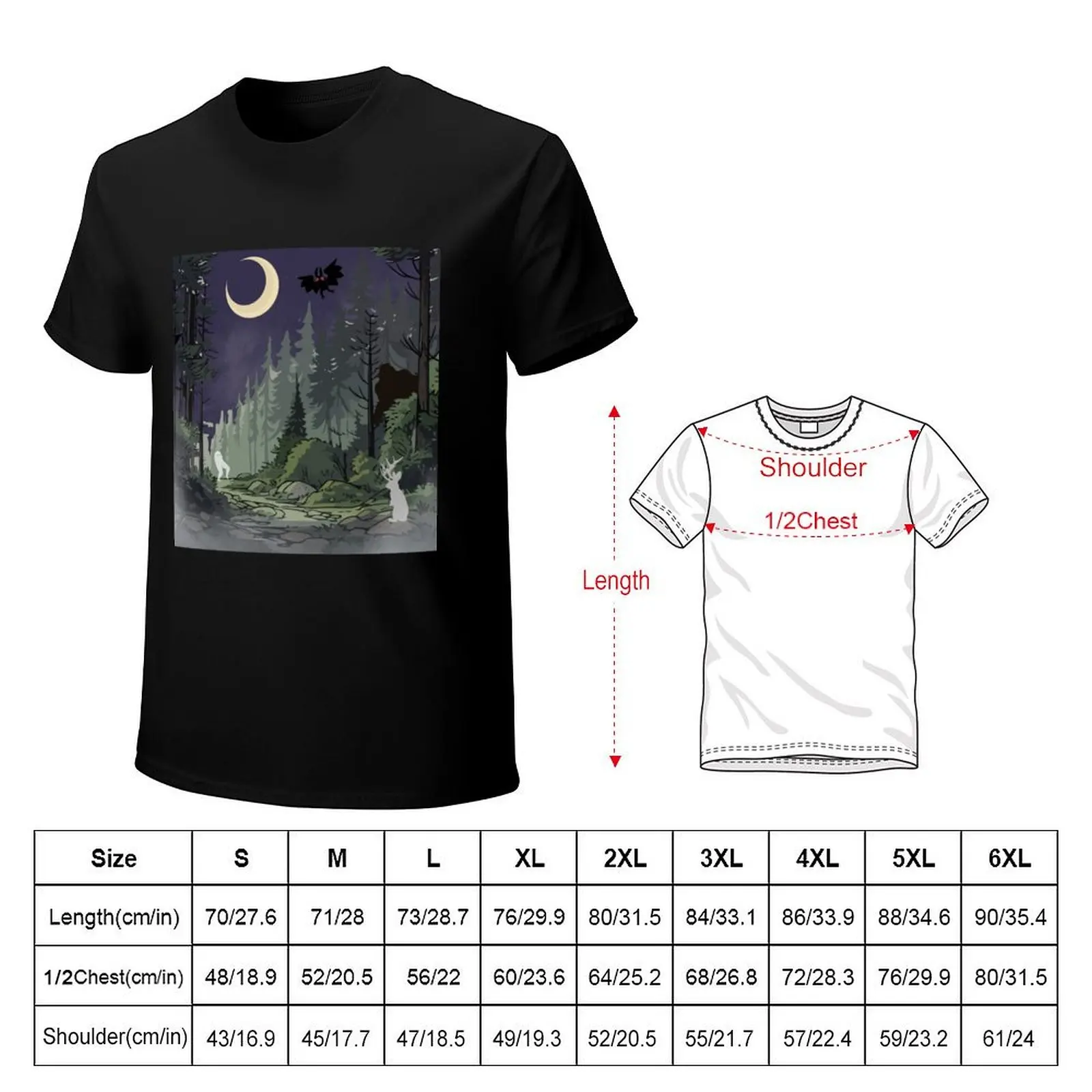 Cryptid Conservation Area T-Shirt Comfortable Daily Wear Tee