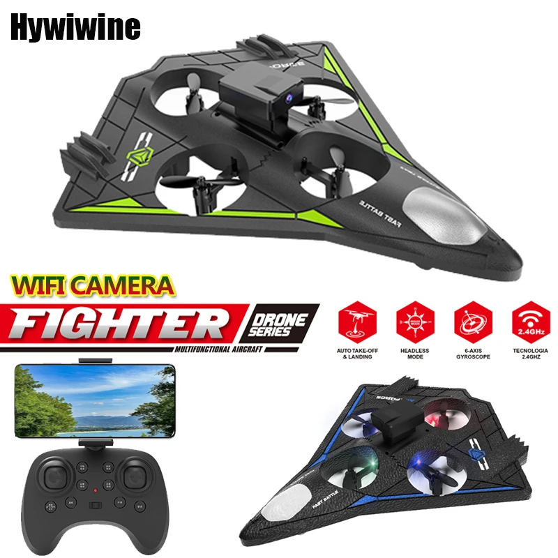 RC Airplane Plane 2.4G Remote Control Helicopter Drone EPP Foam Kid-Friendly Hobby Fighter Jet Glider Toy for Boys Birthday Gift