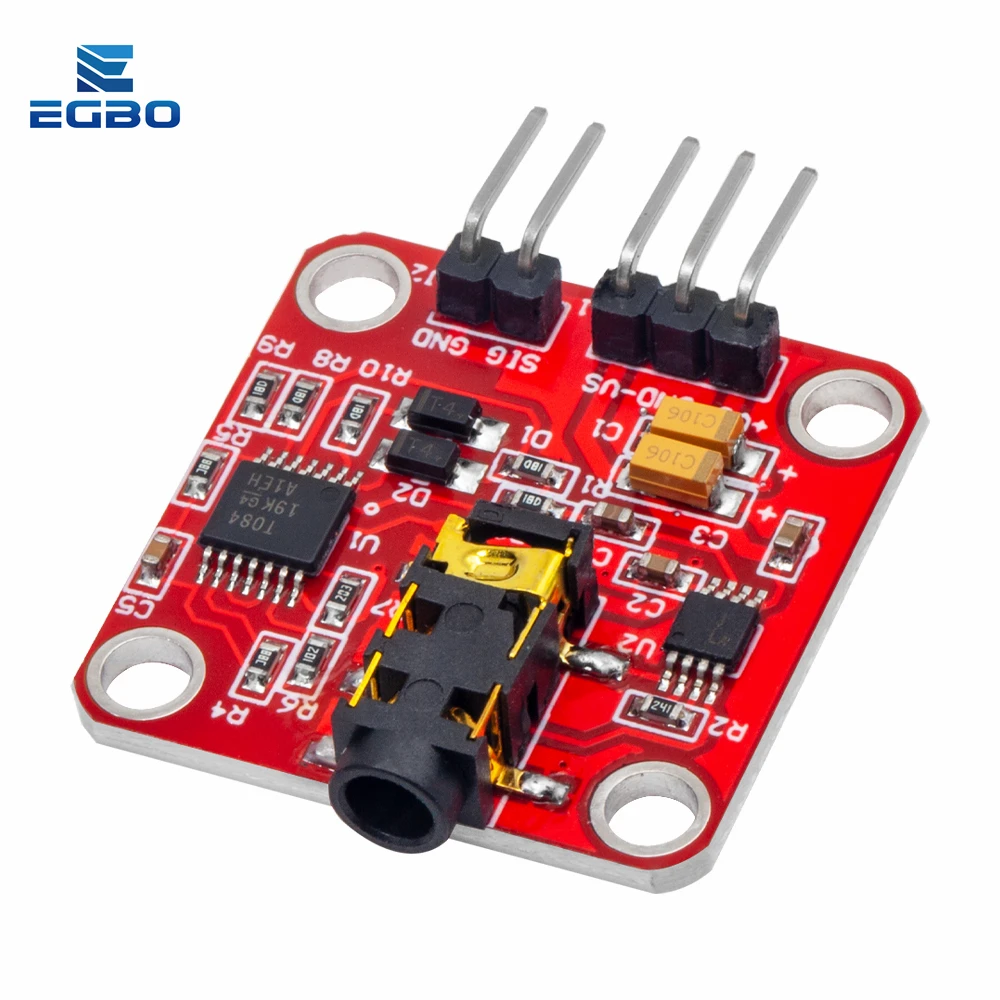 EGBO Muscle Electrical Sensor Module Muscle Analog Signal EMG Raw Signal Collection Electronic Development Kit for Arduino