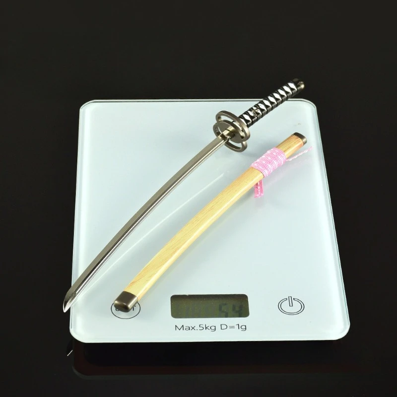 26cm fantasma de tsushima jogo figura periférica metal artesanato modelo estátua decoração de mesa ornamentos presentes aniversário brinquedos